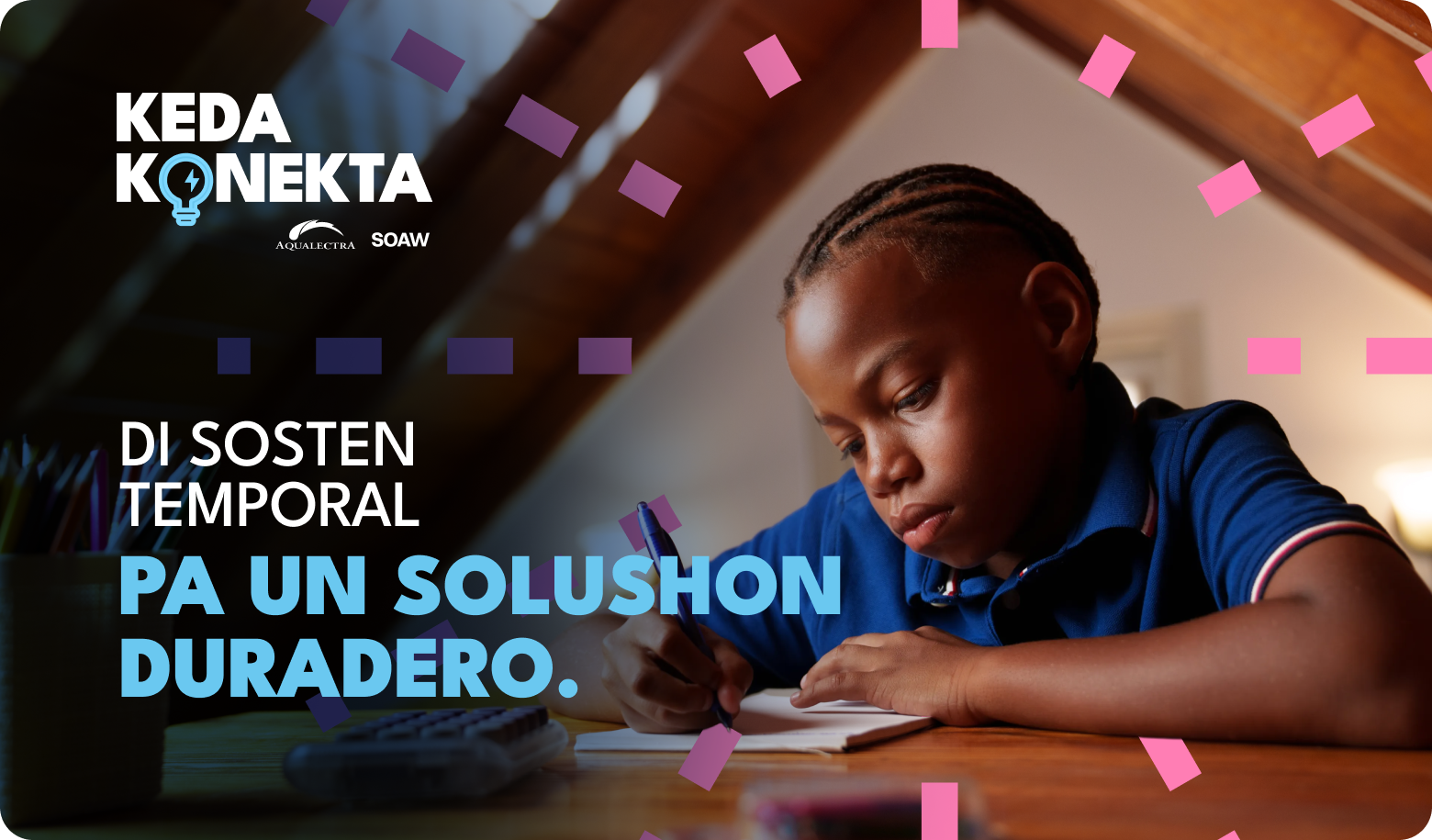 Keda Konektá: Di sosten temporal pa un solushon duradero